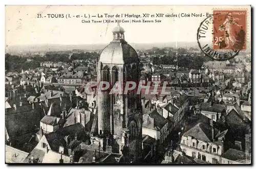 Tours Cartes postales la tour de l&#39horloge