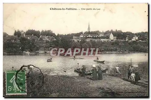 Chateau La Valliere Cartes postales Une partie du lac