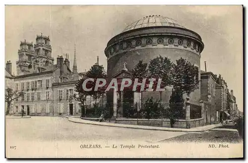 Orleans Cartes postales Le temple protestant