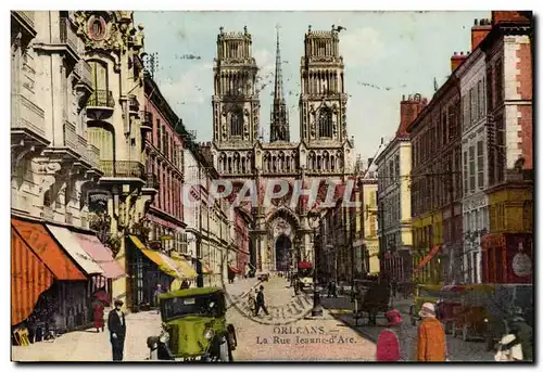 Orleans Cartes postales La rue Jeanne d&#39arc