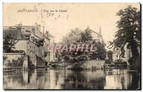 Montargis Cartes postales Vue sur le canal