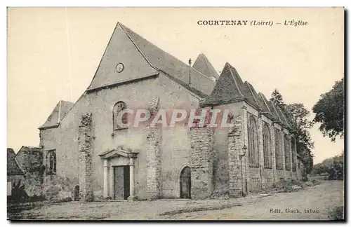Courtenay Cartes postales L'eglise