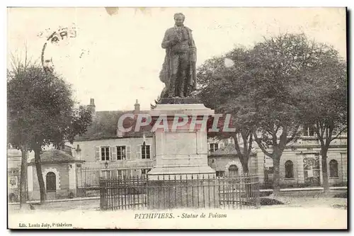 Pithiviers Cartes postales Statue de Poisson