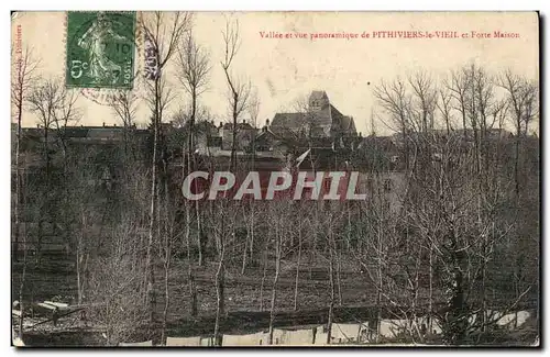 Ansichtskarte AK Vallee et vue panoramique de Pithiviers la ville et Forte maison