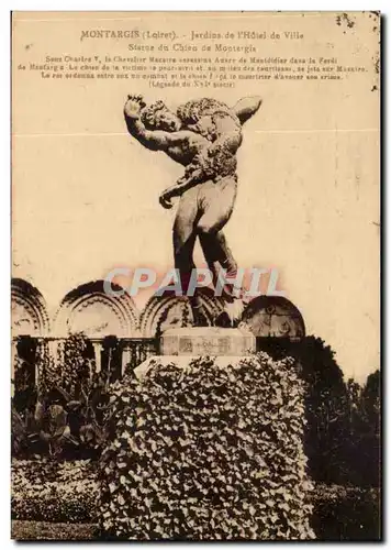 Montargis Cartes postales Jardins de l'hotel de ville