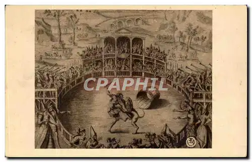 Montargis Cartes postales Combat du chien (dog)