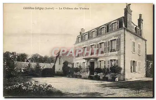 Chatillon Coligny Cartes postales Le chateau des Viviens