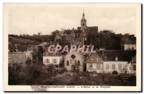 Chateaurenard Cartes postales L'eglise et la chapelle