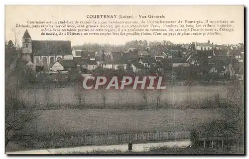 Courtenay Cartes postales Vue generale