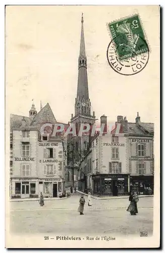 Pithiviers Cartes postales Rue de l'eglise