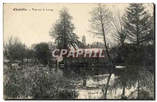 Chalette Cartes postales Vue sur le Loing