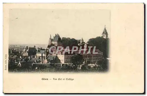 Gien Cartes postales Vue Est et college