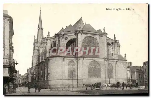 Montargis Cartes postales L'eglise