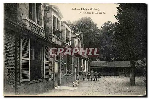 Clery Cartes postales La maison de Louis XI