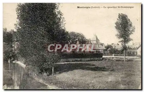 Montargis Cartes postales Le quartier Saint Dominique