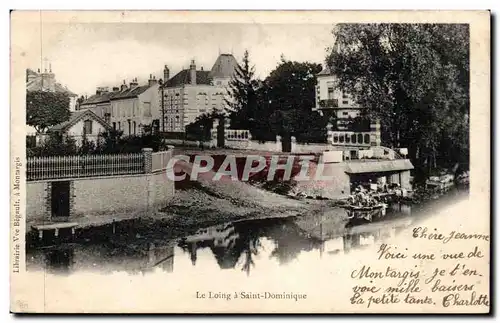 Ansichtskarte AK La Loing a Saint Dominique (lavoir lavandieres)