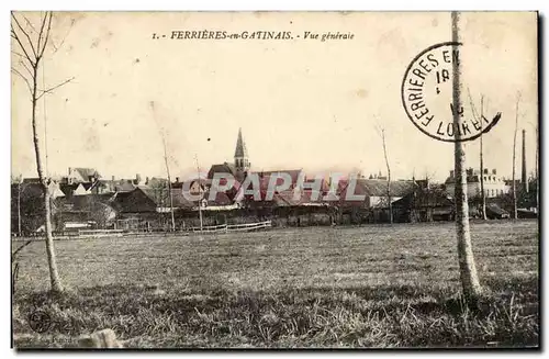 Ferrieres en Gatinais Cartes postales Vue generale