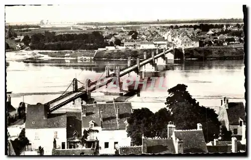 Saint Denis de l&#39hotel Cartes postales Vue de St Denis de l&#39hotel et Jargeau le pont