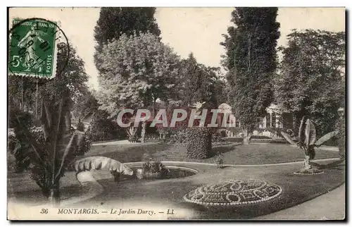 Montargis Cartes postales Le jardin Durzy