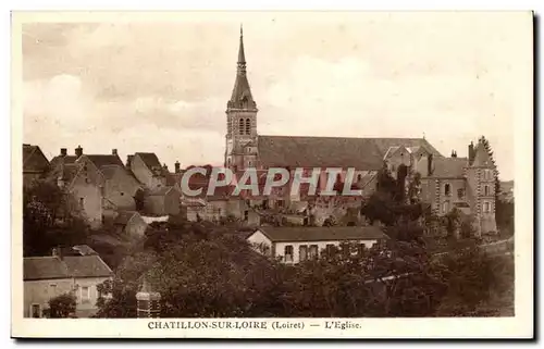 Chatillon sur Loire Cartes postales L&#39eglise