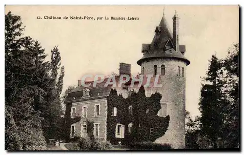 Chateau de Saint Pere Cartes postales Par la Bussiere