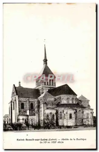 Saint Benoit sur Loire Cartes postales Abbaye de la basilique