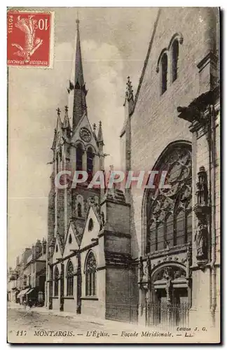 Montargis Cartes postales L&#39eglise Facade meridionale