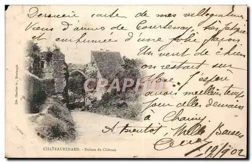 Chateaurenard Cartes postales Ruines du chateau