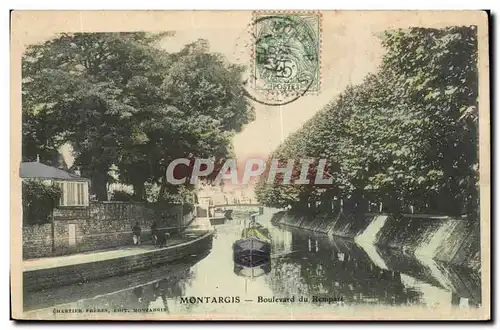 Montargis Cartes postales Boulevard du rempart