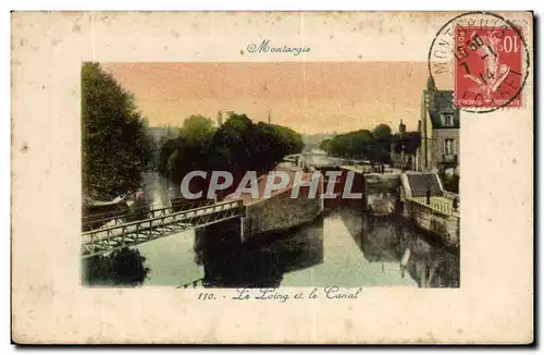 Montargis Cartes postales L&#39etang et le canal