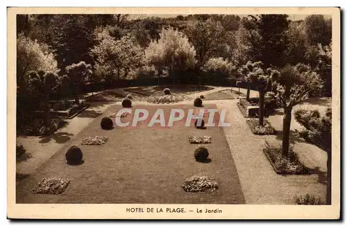 Montargis Cartes postales Hotel de la plage Le jardin