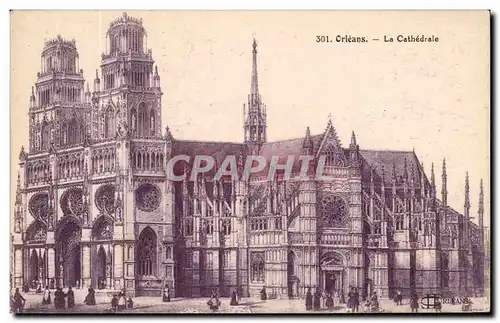 Orleans Cartes postales La cathedrale