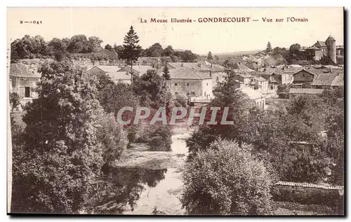 Gondrecourt - Vue sur l'Ornain Cartes postales