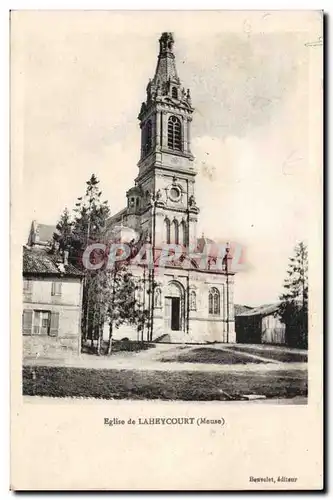 Eglise de Laheycourt Ansichtskarte AK