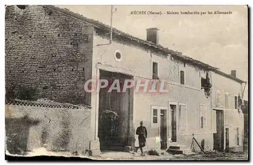 Mecrin - Maison bombardee par les Allemands Cartes postales