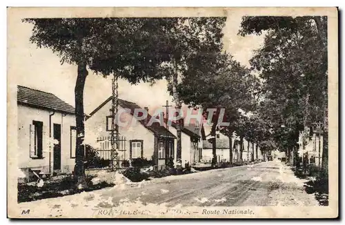 Fronville - Route Nationale Cartes postales