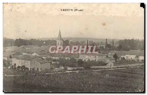 Troyon - Vue Generale - corner missing Cartes postales