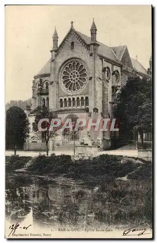 Bar le Duc - Eglise Saint Jean - Cartes postales