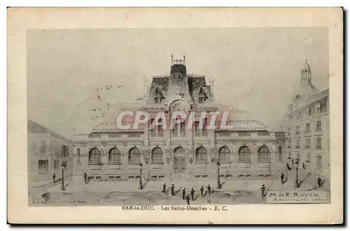 Bar le Duc - Les Bains Douches - Ansichtskarte AK