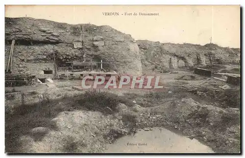 Verdun Cartes postales Fort de Douaumont