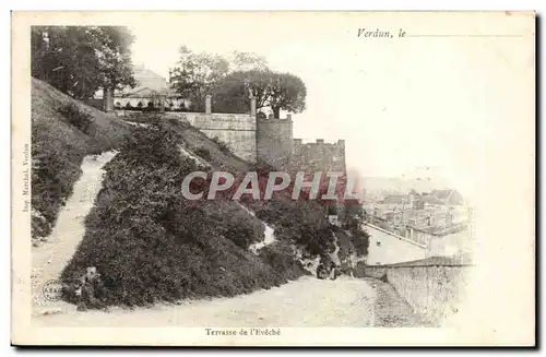 Verdun - Terrasse de l&#39Eveche - Cartes postales