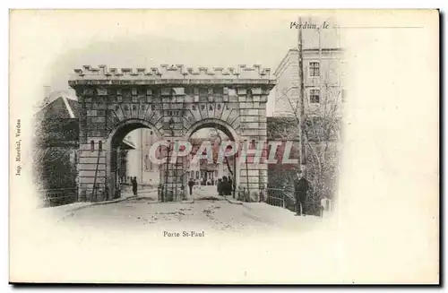 Verdun - Porte st Paul - Cartes postales