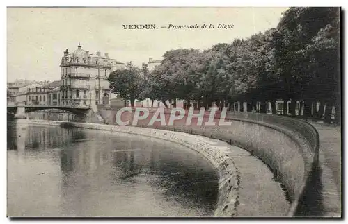 Verdun - Promenade de la Digue - Ansichtskarte AK