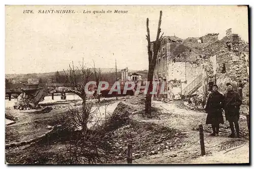 Saint Mihiel - Les Quais de Meuse - Cartes postales