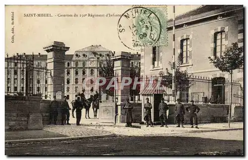 Saint Mihiel - Casernes du 150 Regiment d&#39Infanterie - Cartes postales