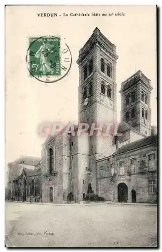 Verdun - la Cathedrale batie au Xi siecle - Cartes postales