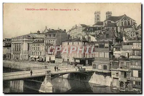 Verdun - Le Pont Beaurepaire - Ansichtskarte AK