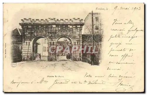 Verdun - Porte St Paul - Cartes postales