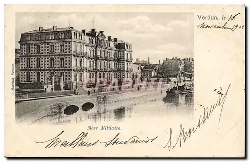 Verdun - 1902 - Mess Militaire - Ansichtskarte AK