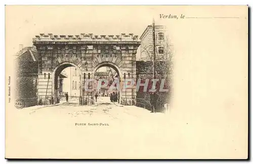 Verdun - Porte Saint Paul - Cartes postales